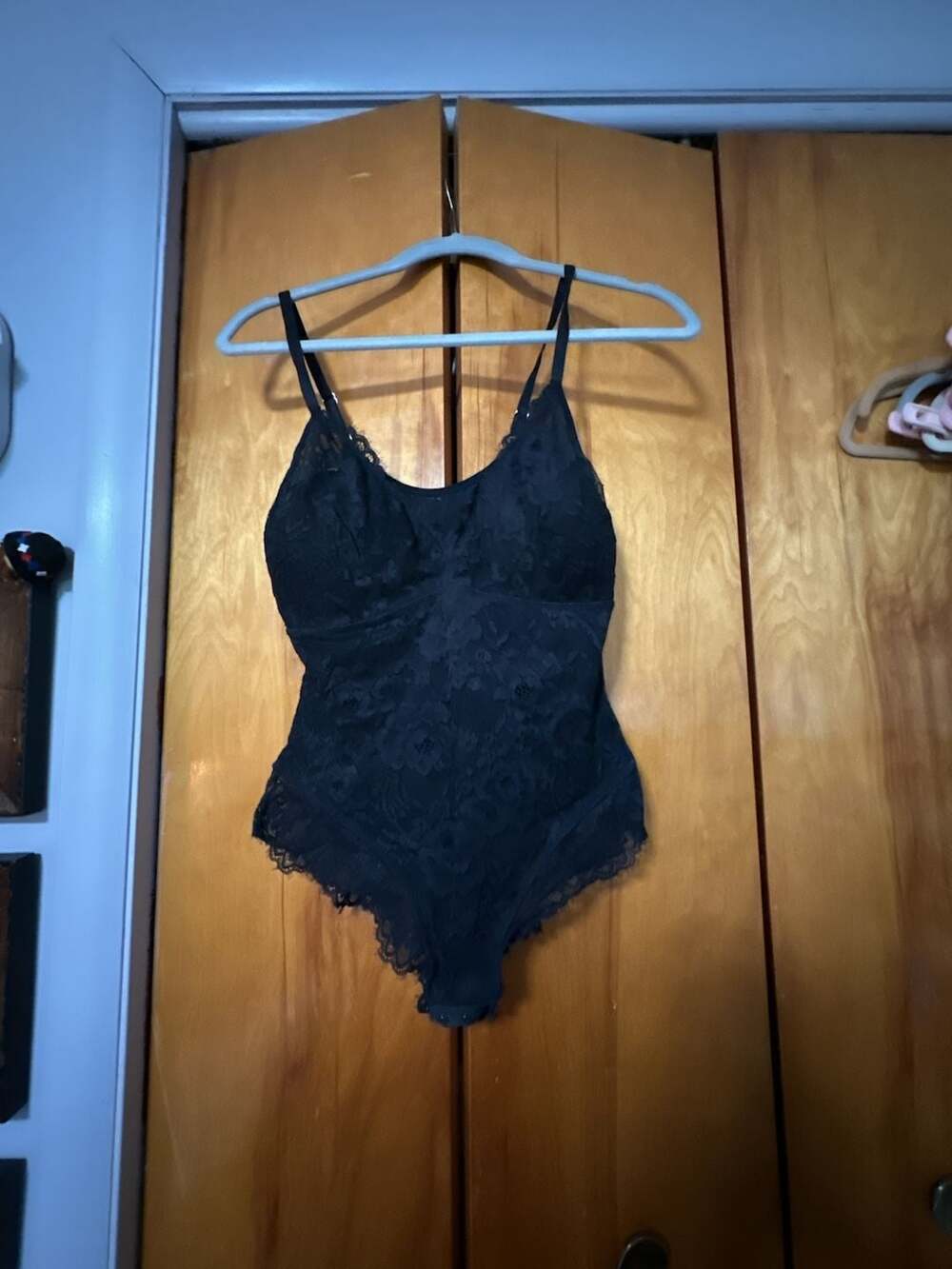 Lace Bodysuit Black